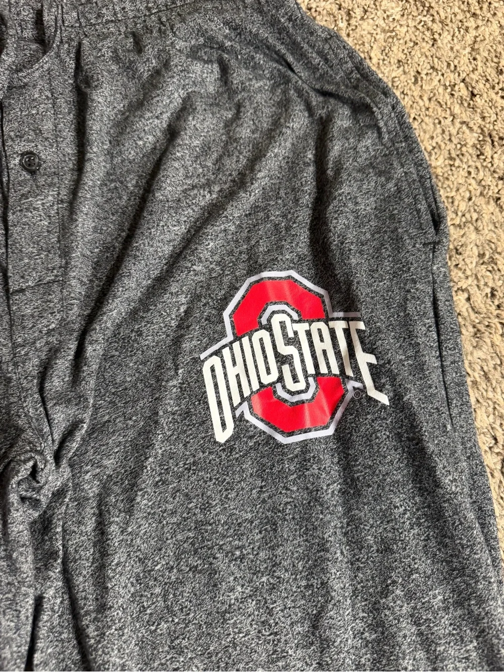Ohio State Kids' Dark Gray Lounge Pajama Pants
